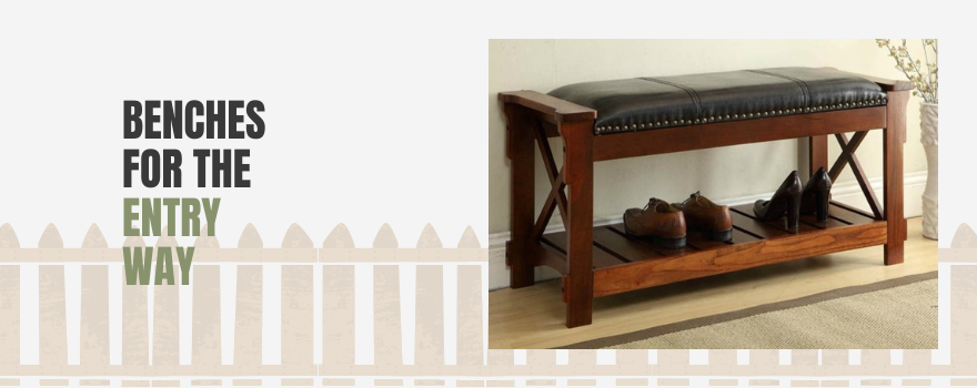 Benches For The Entryway - The Charming Bench Company