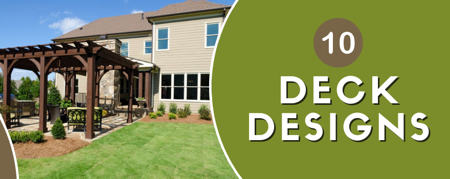 Deck Designs with Hot Tub and Pergola