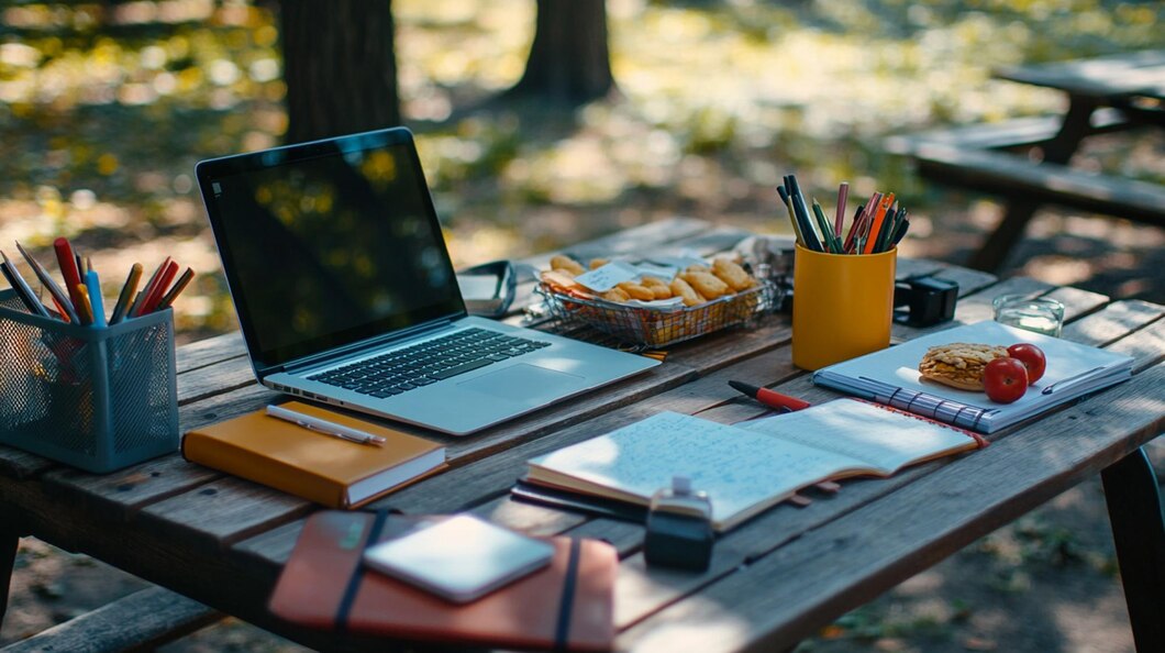 Portable Study Spaces: Essential Gear for Studying Outdoors - The Charming Bench Company