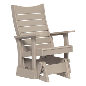2' Contour Glider Porch Swing Weatherwood