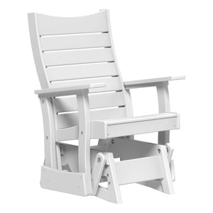 2' Contour Glider Porch Swing White