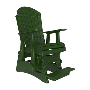 2ft Adirondack Balcony Glider Outdoor Glider 2ft / Green