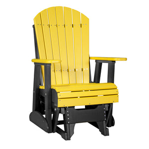 2ft Adirondack Glider Outdoor Glider 2ft / Yellow & Black