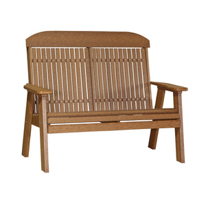 2ft and 4ft Classic Bench by LuxCraft Outdoor Glider