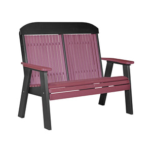 2ft and 4ft Classic Bench by LuxCraft Outdoor Glider