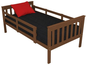 Mission Bed with Safety Rails