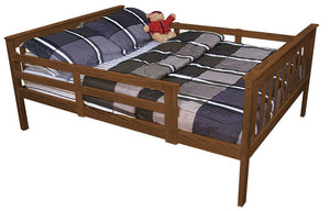 Mission Bed with Safety Rails