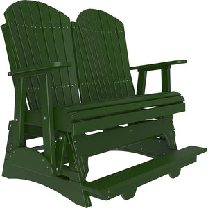 4' and 5' Adirondack Balcony Glider Outdoor Glider 4ft / Green