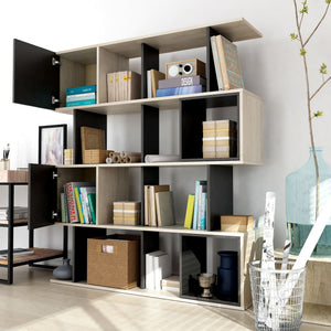 Alliance Geometric Bookcase - The Charming Bench Company