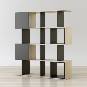 Alliance Geometric Bookcase - The Charming Bench Company