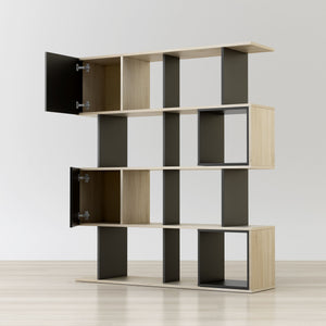 Alliance Geometric Bookcase - The Charming Bench Company