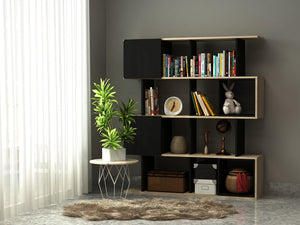 Alliance Geometric Bookcase - The Charming Bench Company