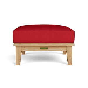 Brianna Deep Seating Ottoman + Cushion - The Charming Bench Company