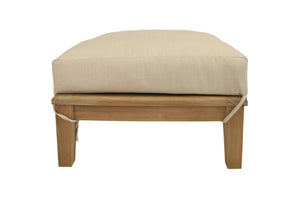 Brianna Deep Seating Ottoman + Cushion - The Charming Bench Company