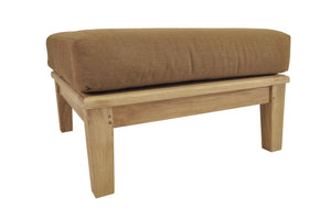 Brianna Deep Seating Ottoman + Cushion - The Charming Bench Company