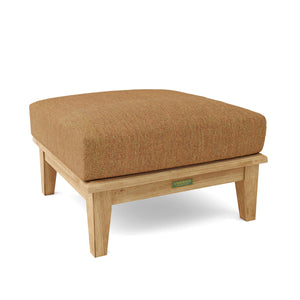 Brianna Deep Seating Ottoman + Cushion - The Charming Bench Company