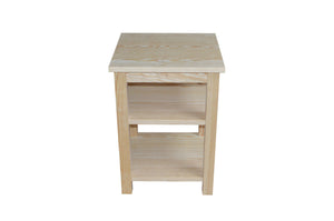 Versaloft Night Stand with 2 Shelves
