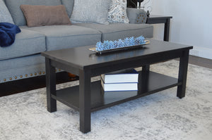 Versaloft Coffee Table with Shelf - The Charming Bench Company
