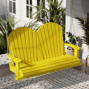 Heritage 5' Swing With Console Wildridge Poly Furniture