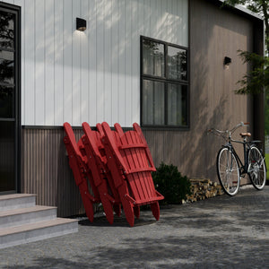 Heritage Folding Adirondack Chair - The Charming Bench Company