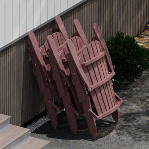 Heritage Folding Adirondack Chair - The Charming Bench Company