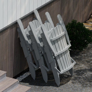 Heritage Folding Adirondack Chair - The Charming Bench Company