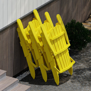 Heritage Folding Adirondack Chair - The Charming Bench Company