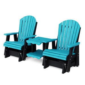 Heritage Double Rock-a-Tee Bench - The Charming Bench Company