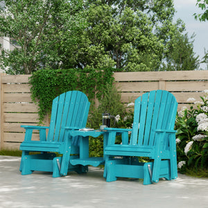 Heritage Double Rock-a-Tee Bench - The Charming Bench Company