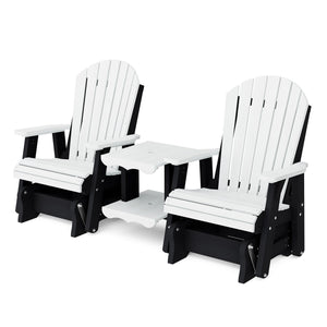 Heritage Double Rock-a-Tee Bench - The Charming Bench Company