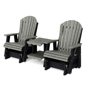 Heritage Double Rock-a-Tee Bench - The Charming Bench Company