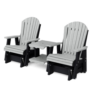 Heritage Double Rock-a-Tee Bench - The Charming Bench Company