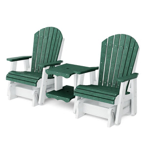 Heritage Double Rock-a-Tee Bench - The Charming Bench Company