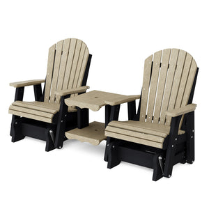 Heritage Double Rock-a-Tee Bench - The Charming Bench Company
