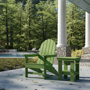 Freedom Modern Adirondack Chair & Freedom Side Table