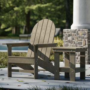 Freedom Modern Adirondack Chair & Freedom Side Table