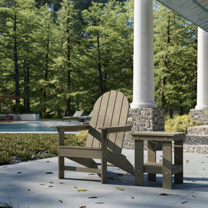 Freedom Modern Adirondack Chair & Freedom Side Table