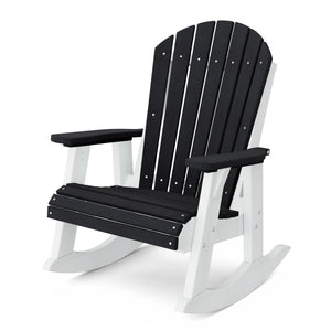 Heritage Adirondack Rocking Chair - The Charming Bench Company