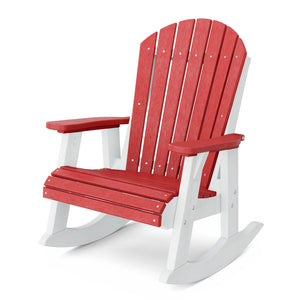 Heritage Adirondack Rocking Chair - The Charming Bench Company