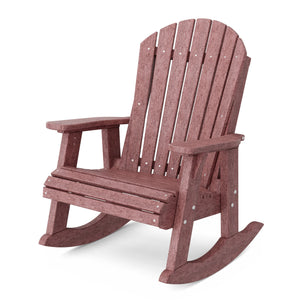 Heritage Adirondack Rocking Chair - The Charming Bench Company