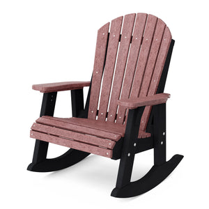 Heritage Adirondack Rocking Chair - The Charming Bench Company