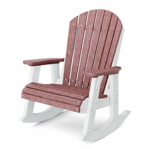 Heritage Adirondack Rocking Chair - The Charming Bench Company