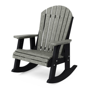 Heritage Adirondack Rocking Chair - The Charming Bench Company