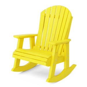 Heritage Adirondack Rocking Chair - The Charming Bench Company