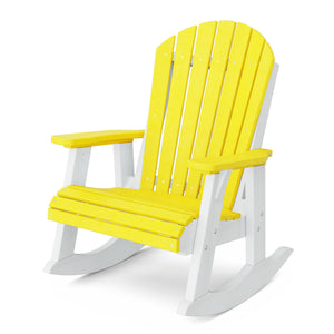 Heritage Adirondack Rocking Chair - The Charming Bench Company