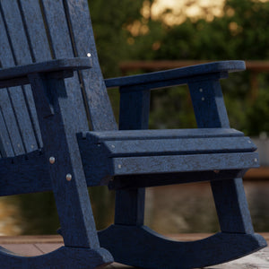 Heritage Adirondack Rocking Chair - The Charming Bench Company