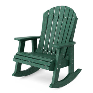 Heritage Adirondack Rocking Chair - The Charming Bench Company