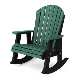 Heritage Adirondack Rocking Chair - The Charming Bench Company