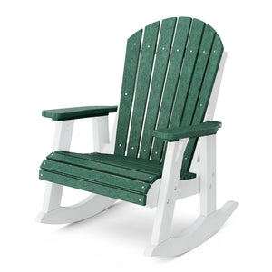 Heritage Adirondack Rocking Chair - The Charming Bench Company