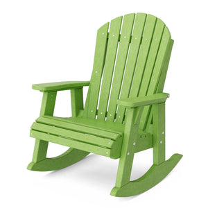 Heritage Adirondack Rocking Chair - The Charming Bench Company